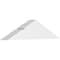 Ekena Millwork Saratoga Architectural Grade PVC Gable Bracket, 48"W x 12"H x 6"D x 6"F, 6/12 Pitch GBP048X12X0606SAR00 - alternate 1